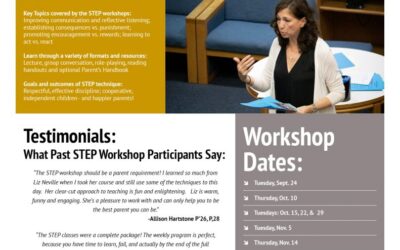 PA Presents: Fall 2019 STEP Parenting Workshops